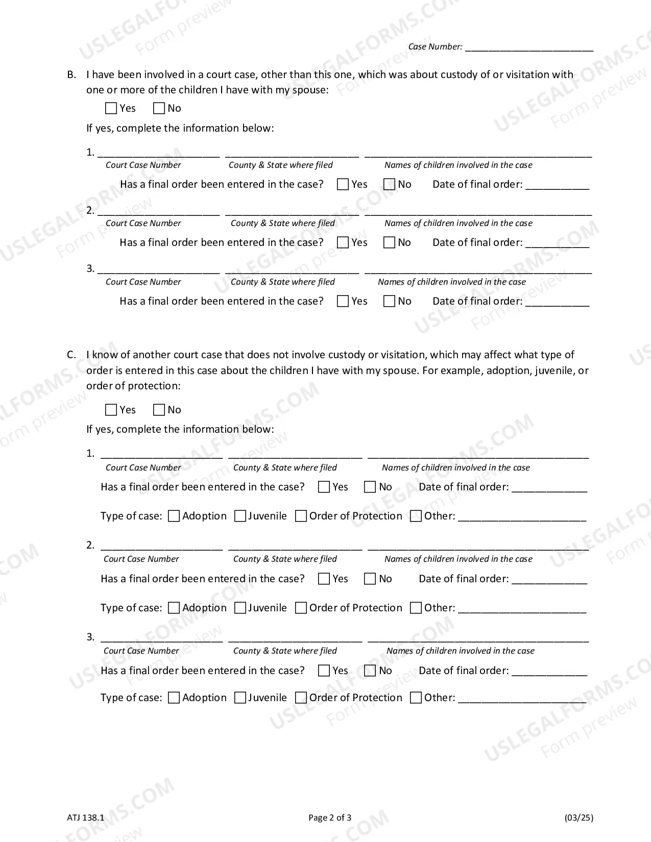 Preview Other Information About Your Children