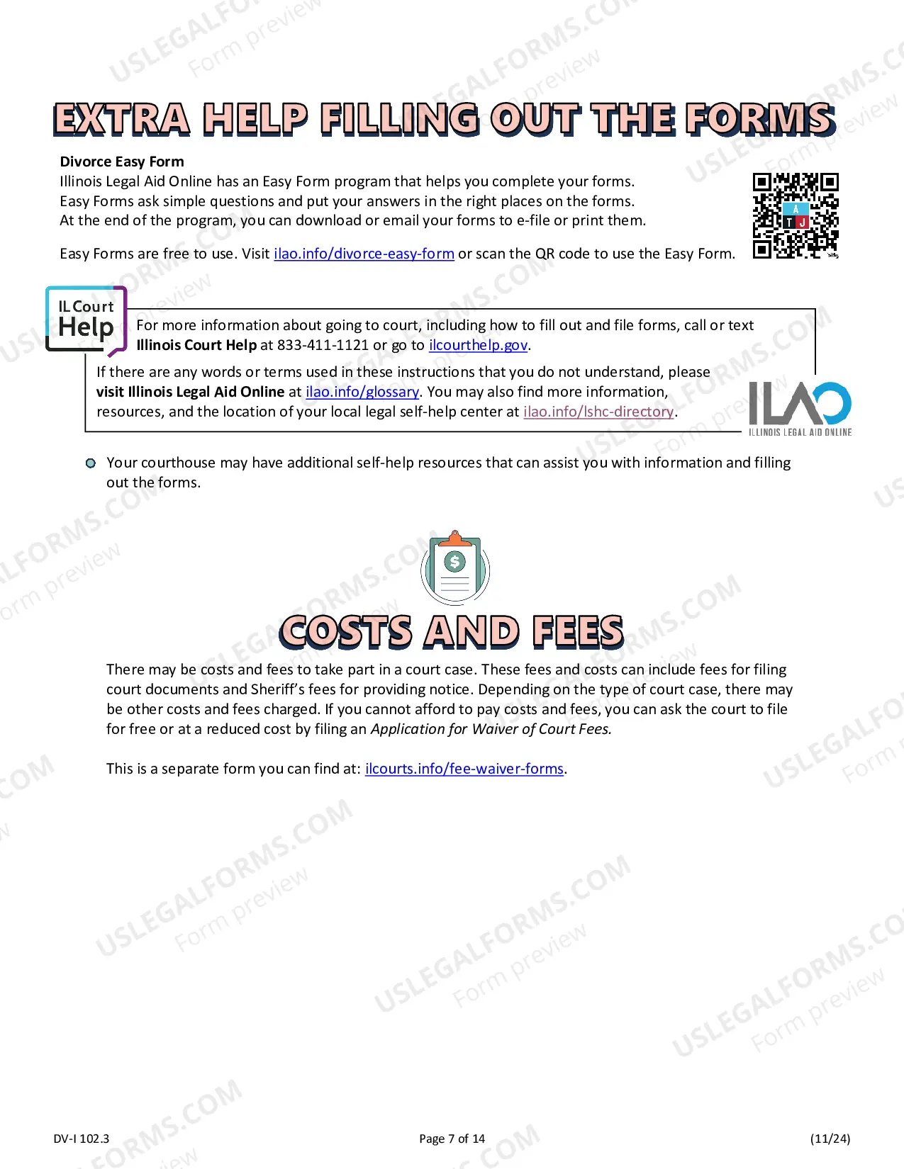 Preview Certification Agreement for Divorce with Minor Children
