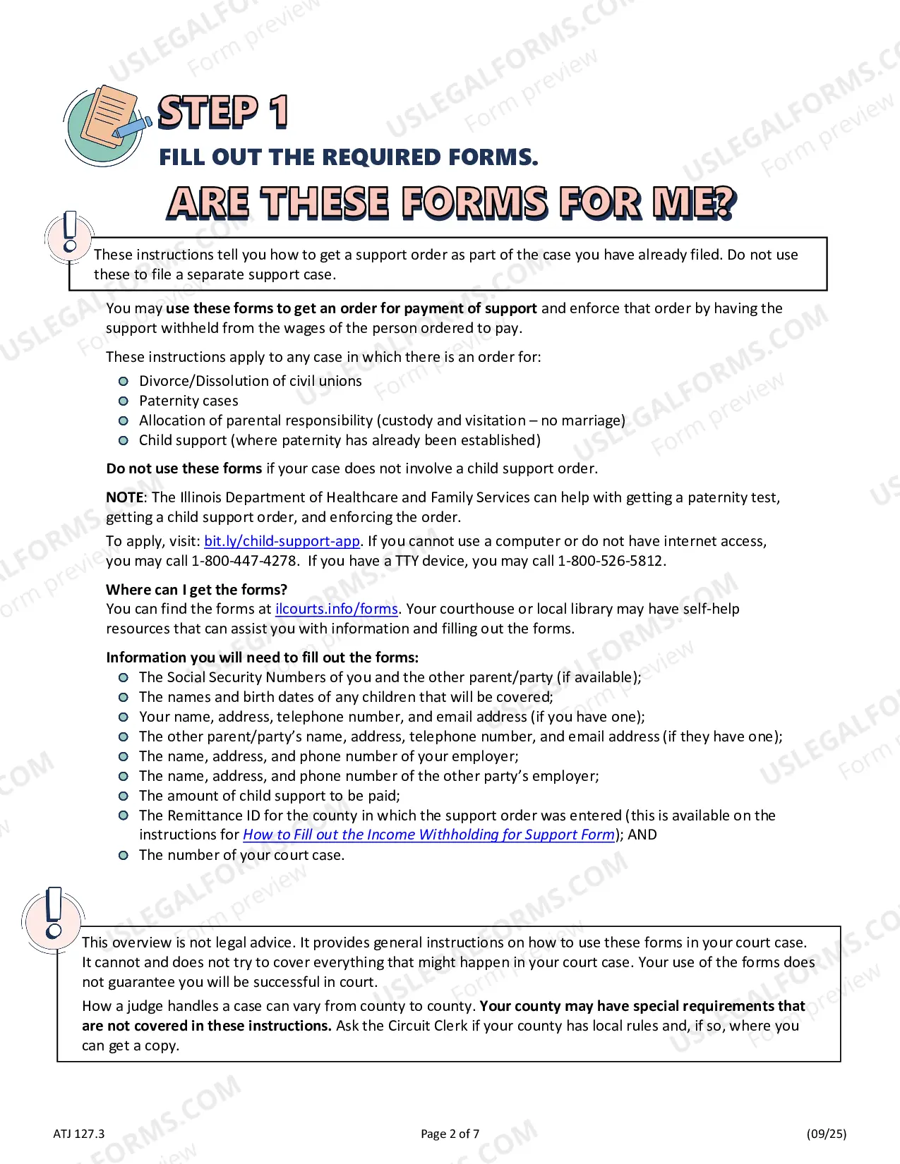 Preview How to Get an Order for Child Support in Your Case