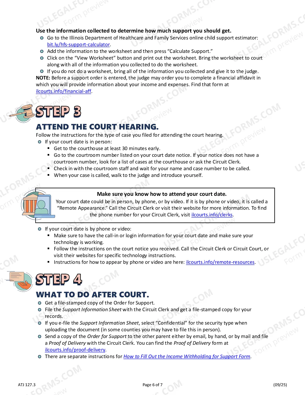 Preview How to Get an Order for Child Support in Your Case