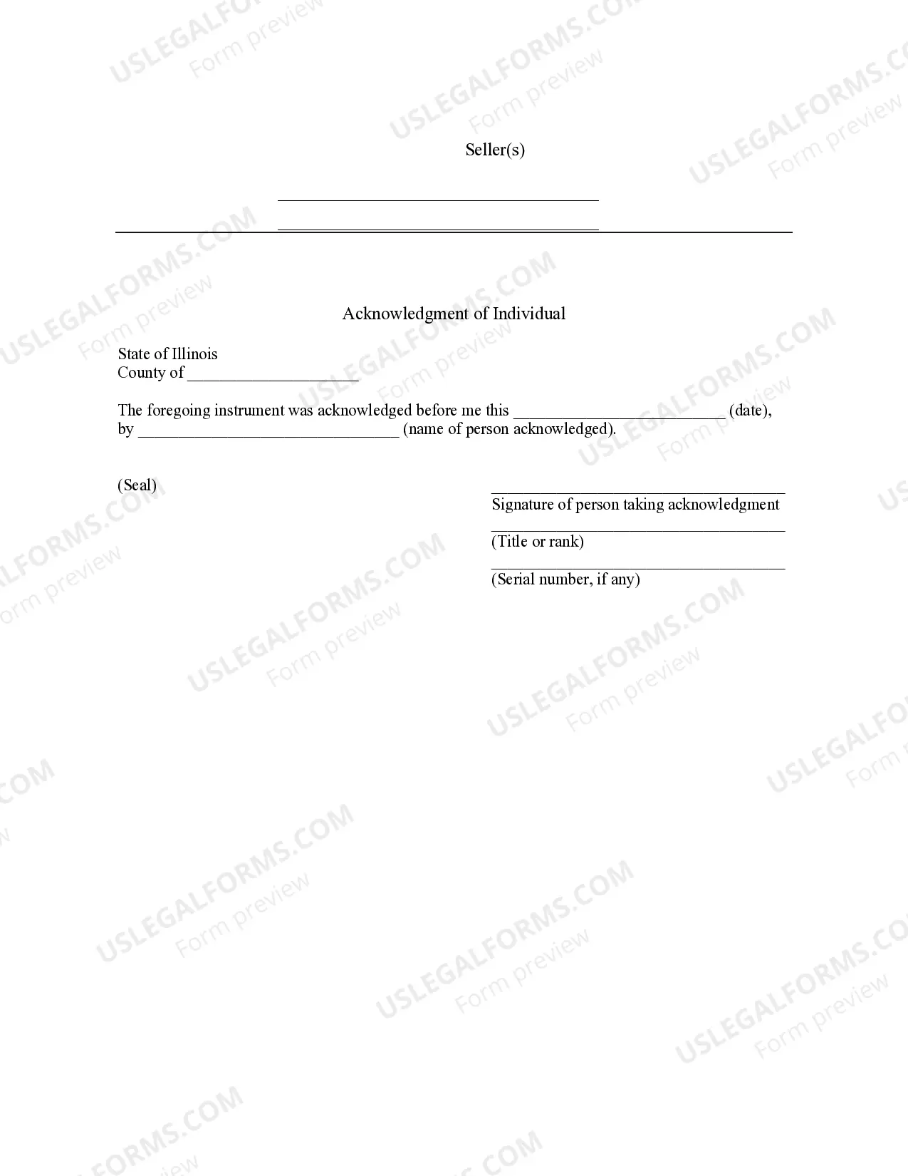 Preview Bill of Sale with Warranty by Individual Seller