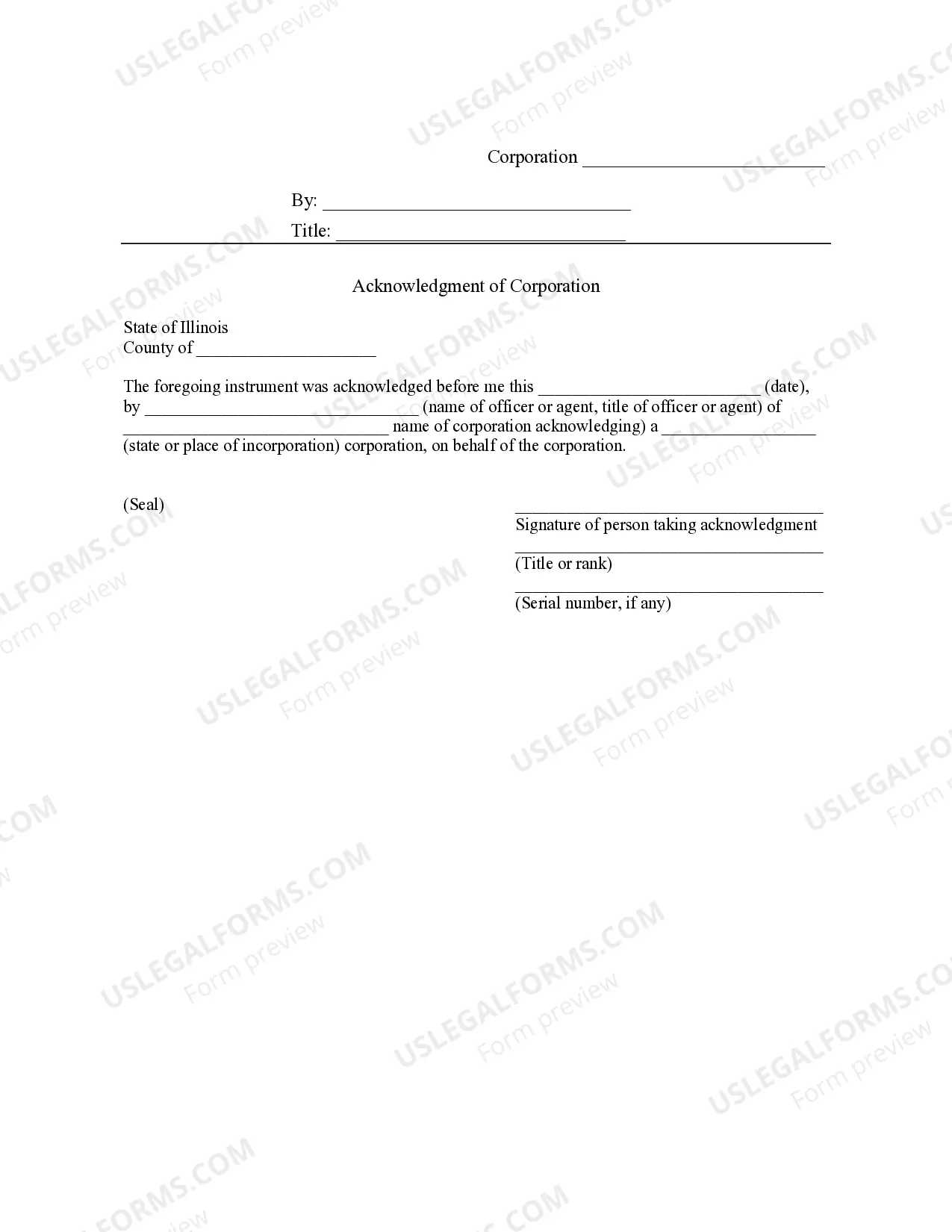 Preview Bill of Sale with Warranty for Corporate Seller