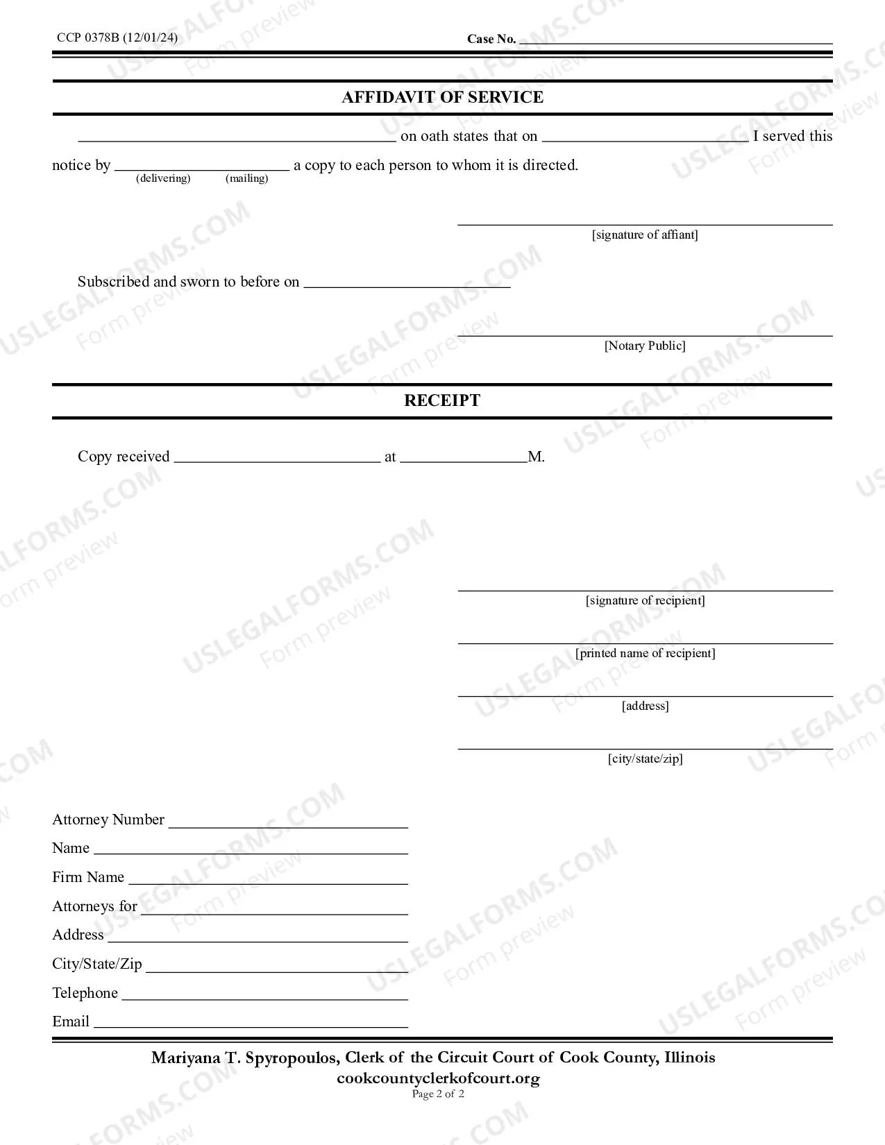Preview Notice Of account-Current Or Final