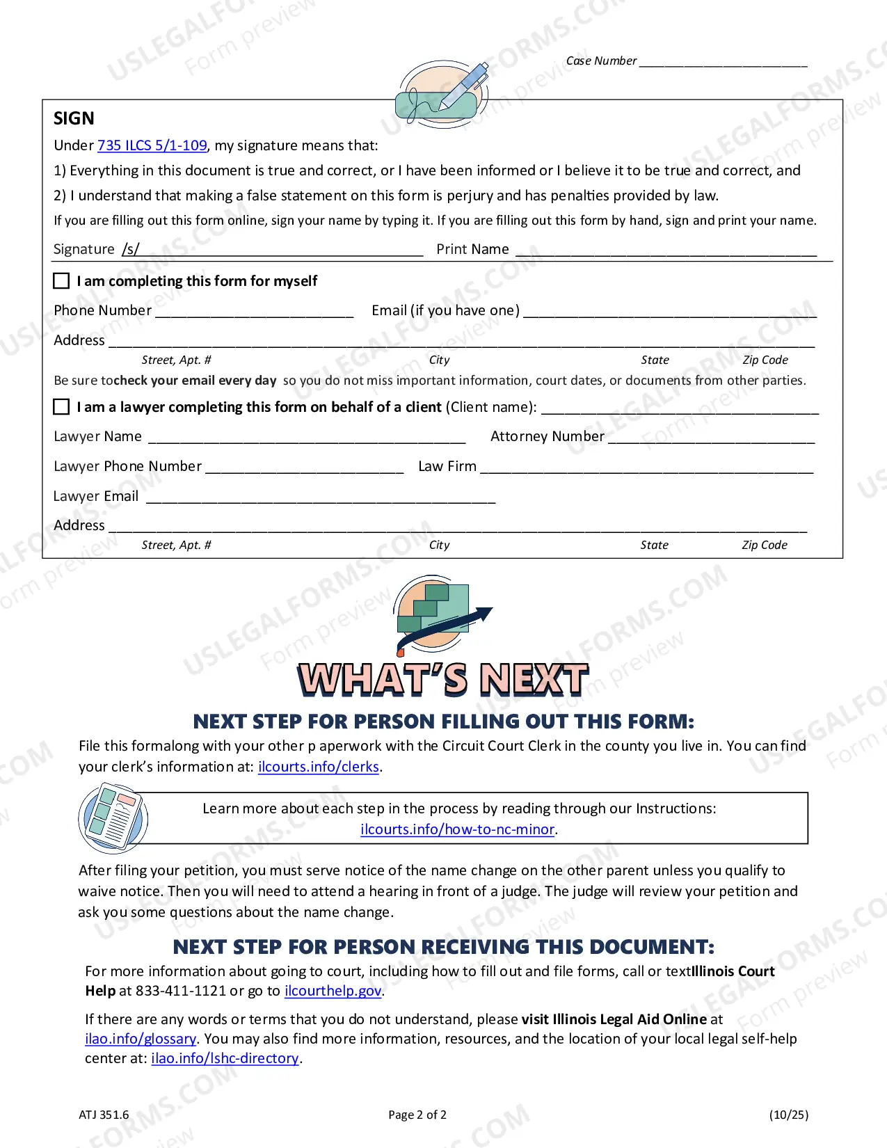 Preview Verified Petition For Name Change Minor