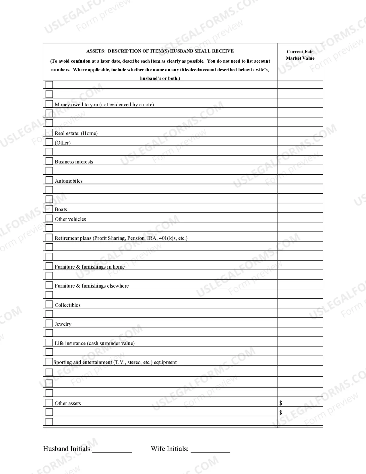 Preview Marital Legal Separation and Property Settlement Agreement Minor Children Parties May have Joint Property or Debts effective Immediately