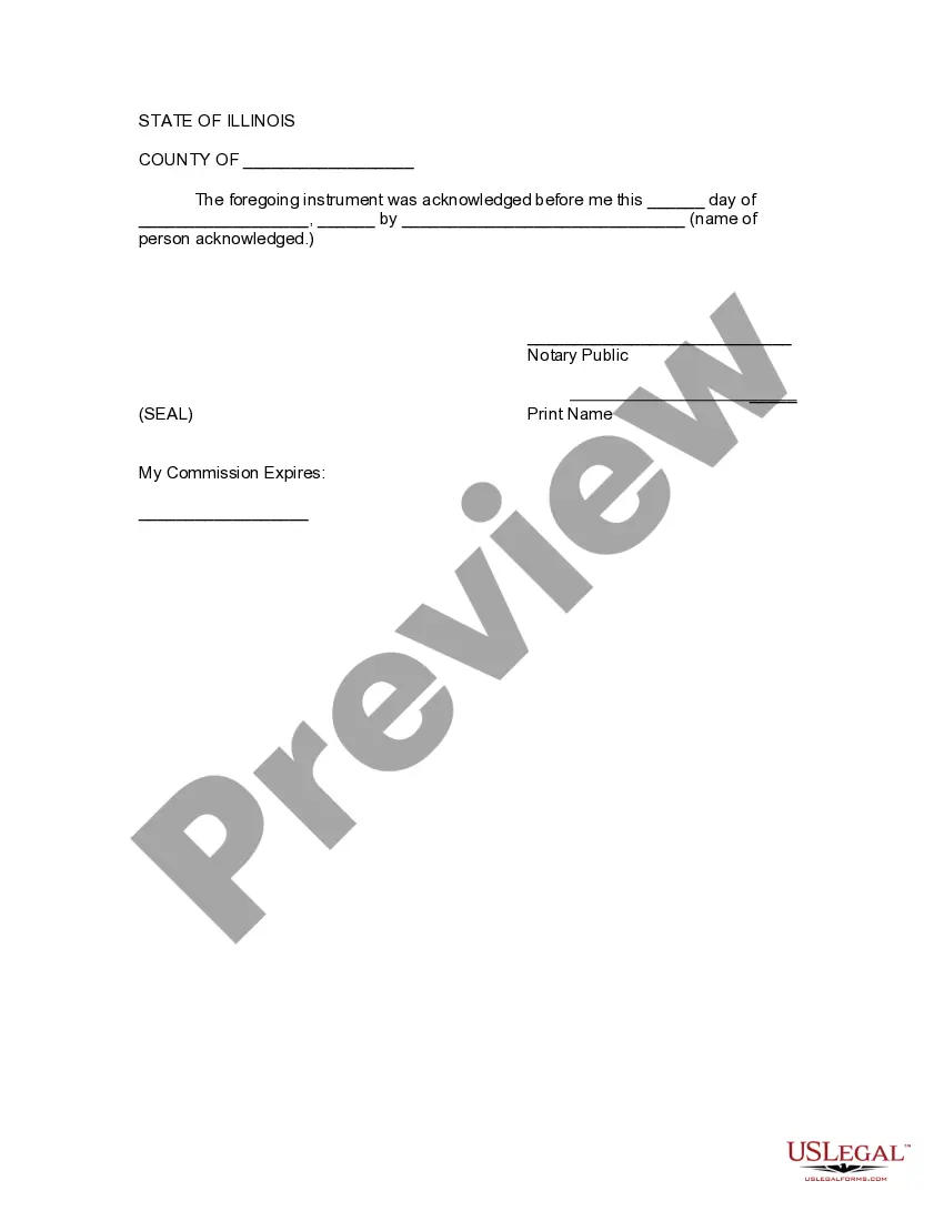 Preview Assignment to Living Trust