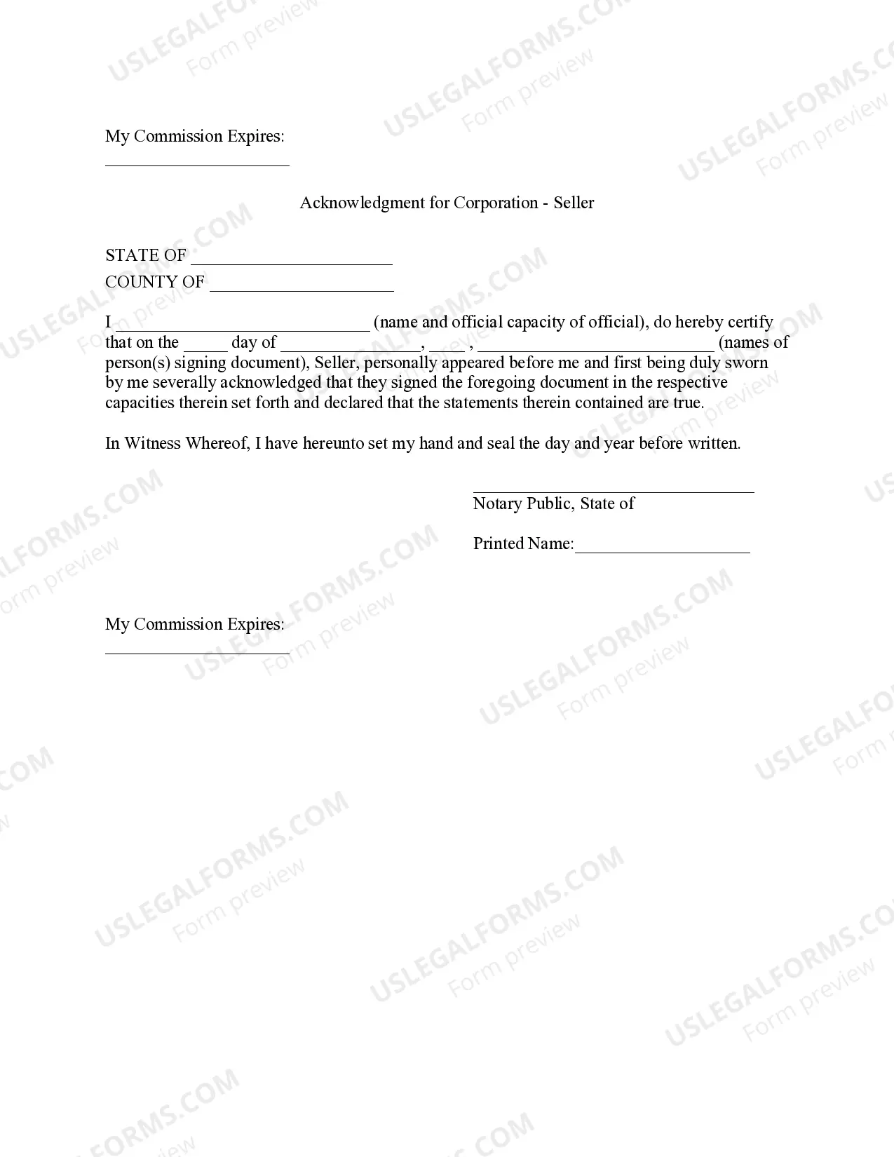 Preview Illinois Forest Products Timber Sale Contract