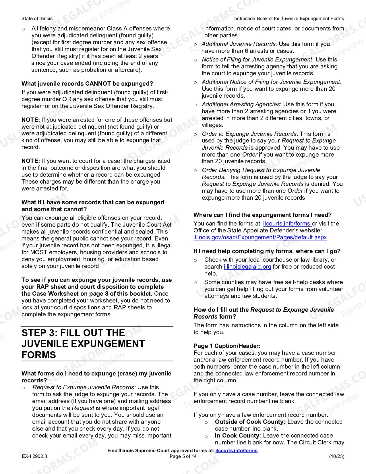 Preview How to Expunge Juvenile Records