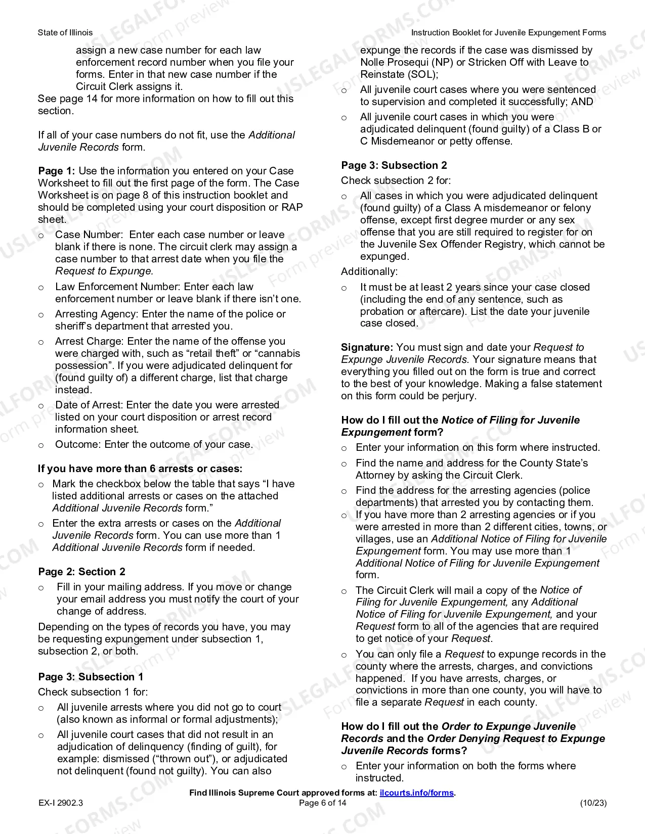 Preview How to Expunge Juvenile Records