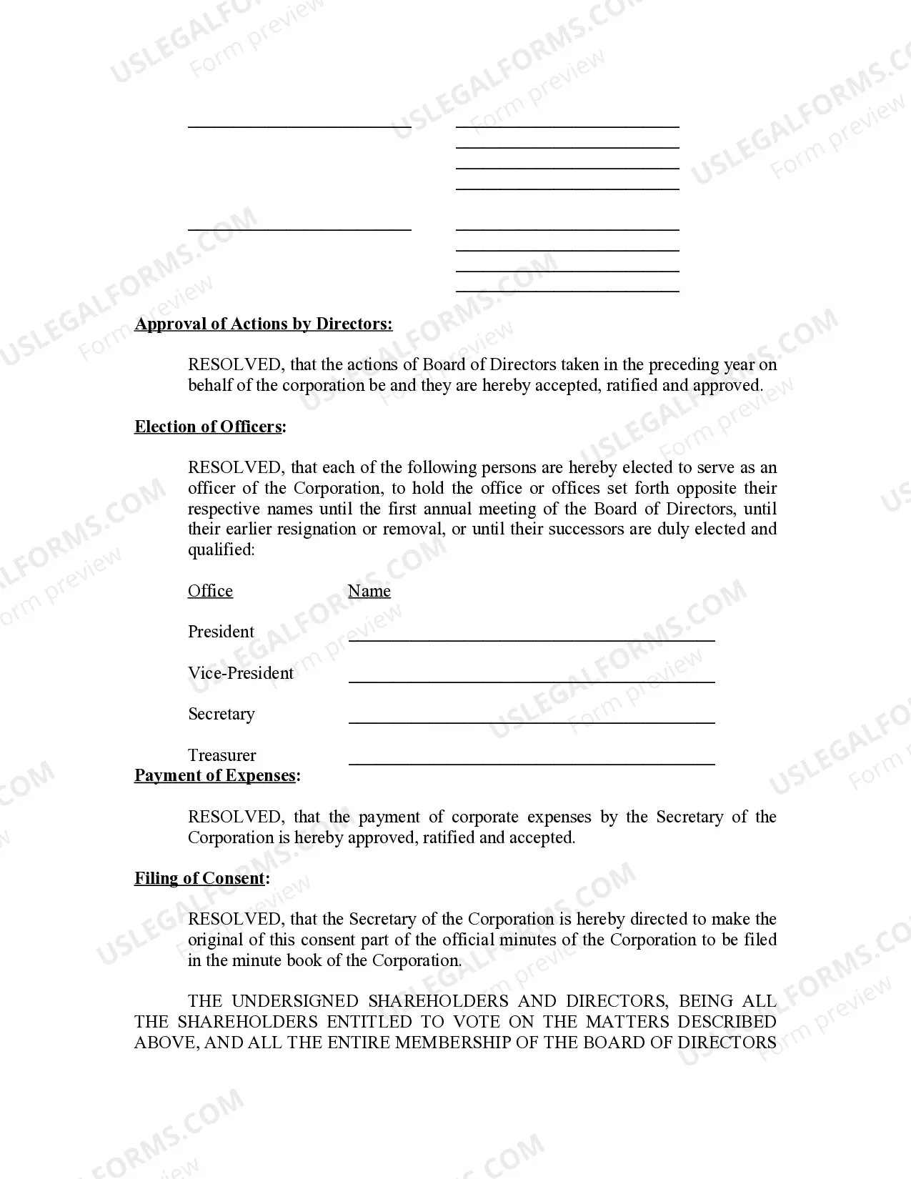 Preview Annual Minutes