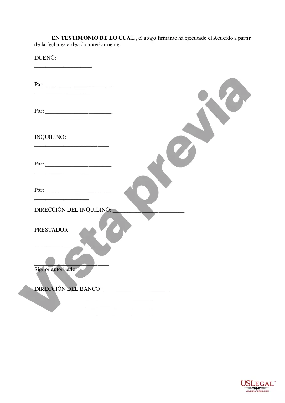 Preview Subordinación de Arrendamiento