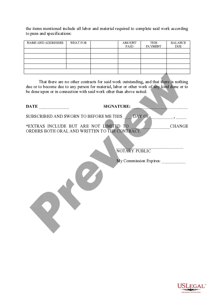 Get Final Waiver for Lien Preview Final Waiver for Lien