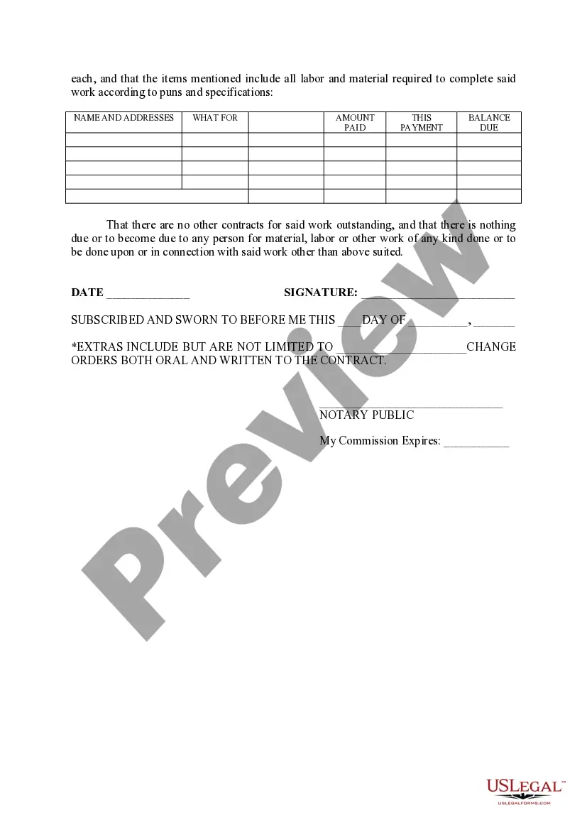 Get Final Waiver for Lien Preview Final Waiver for Lien