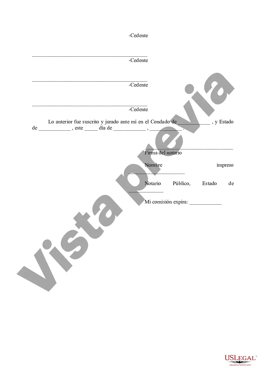 Preview Declaración jurada de impedimento y gravamen mecánico