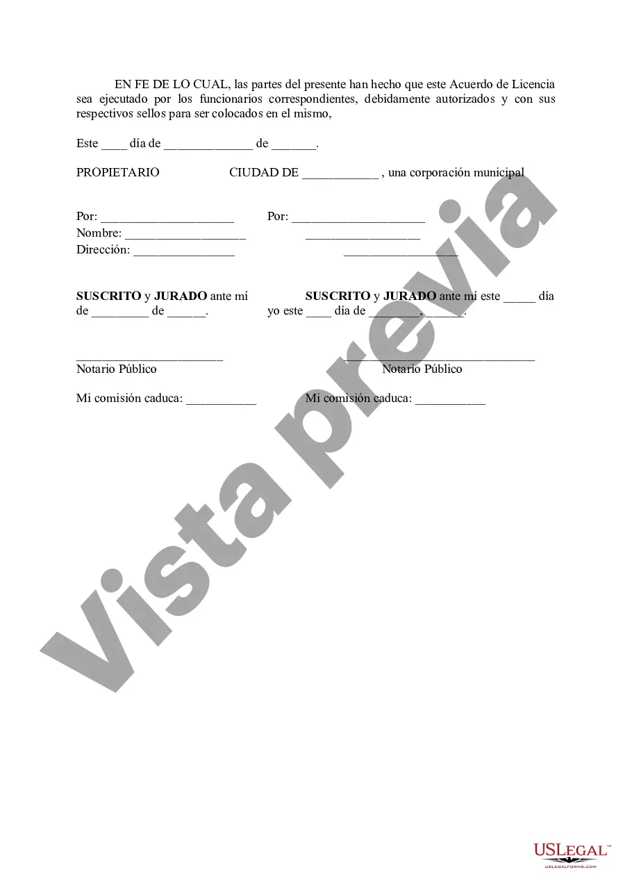 Preview Acuerdo de licencia