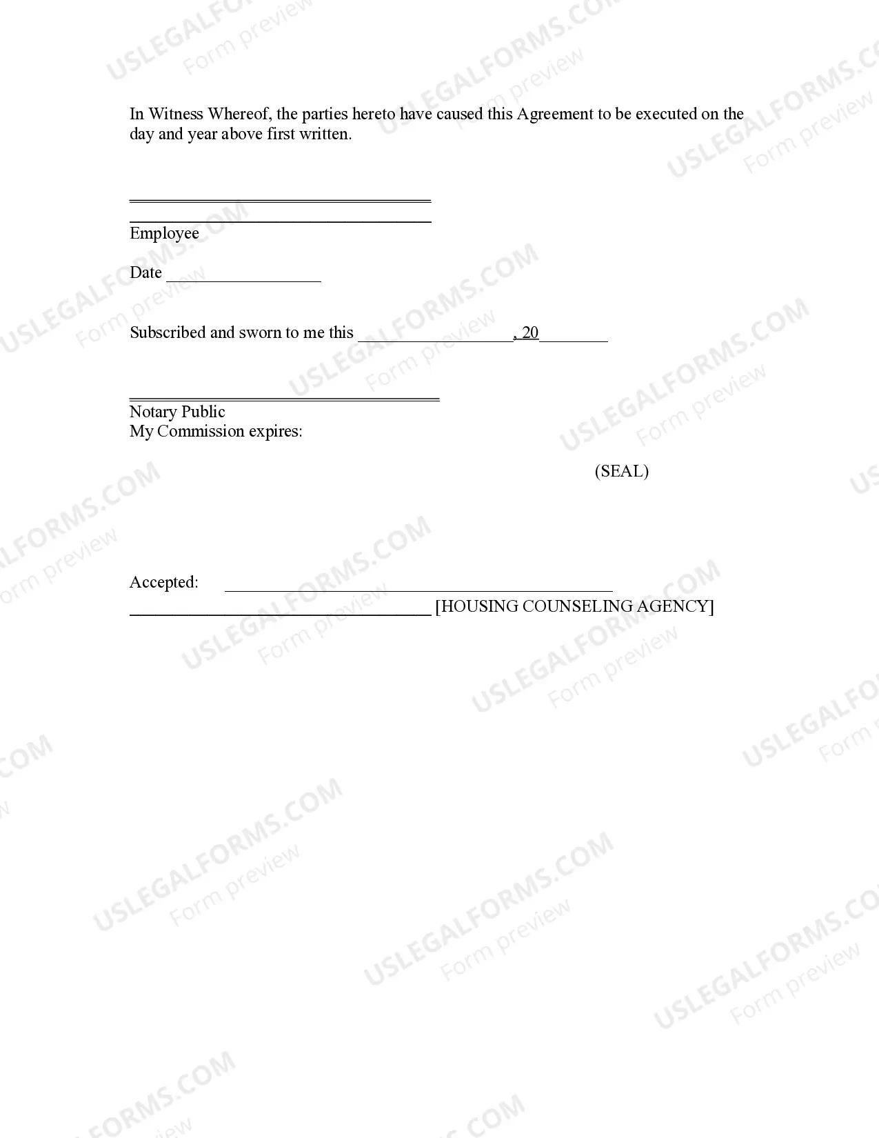 Preview Forgivable Loan and Promissory Note