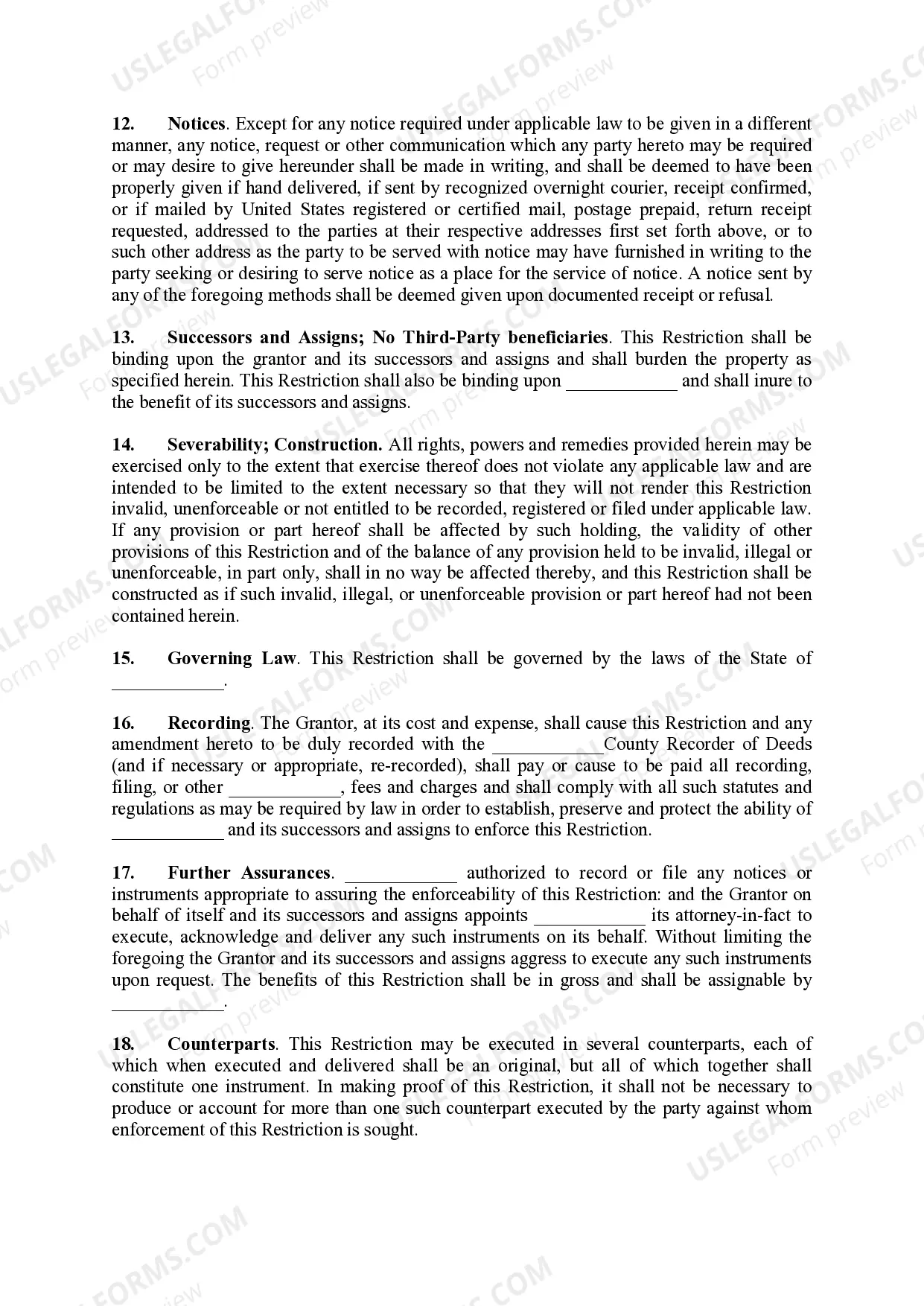 Preview Affordable Housing Restrictions