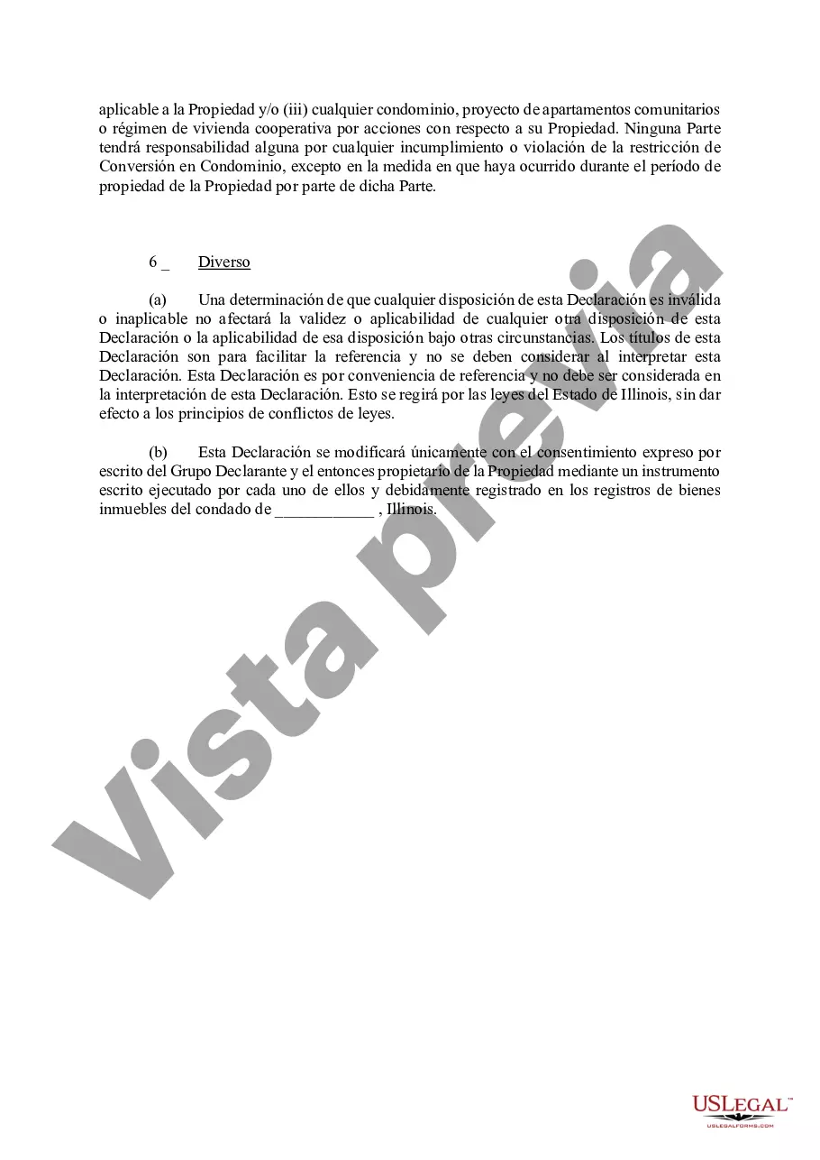 Preview Declaración de Pactos Restrictivos