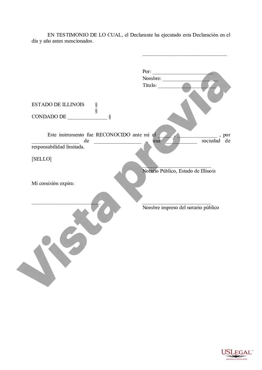 Preview Declaración de Pactos Restrictivos