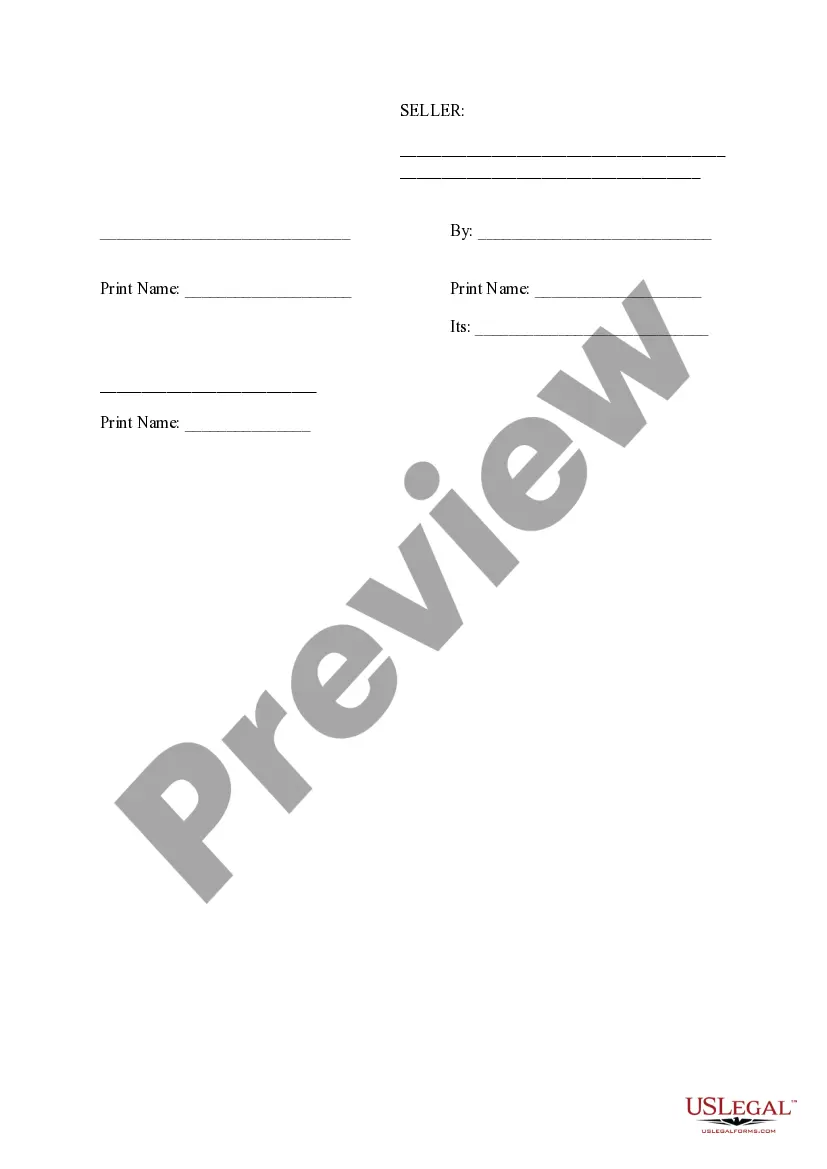 Preview Bill of Sale