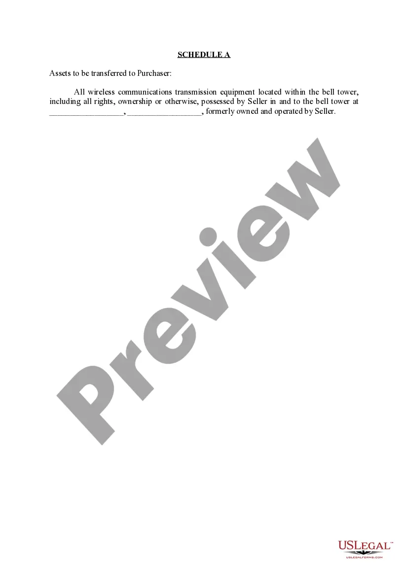 Preview Bill of Sale