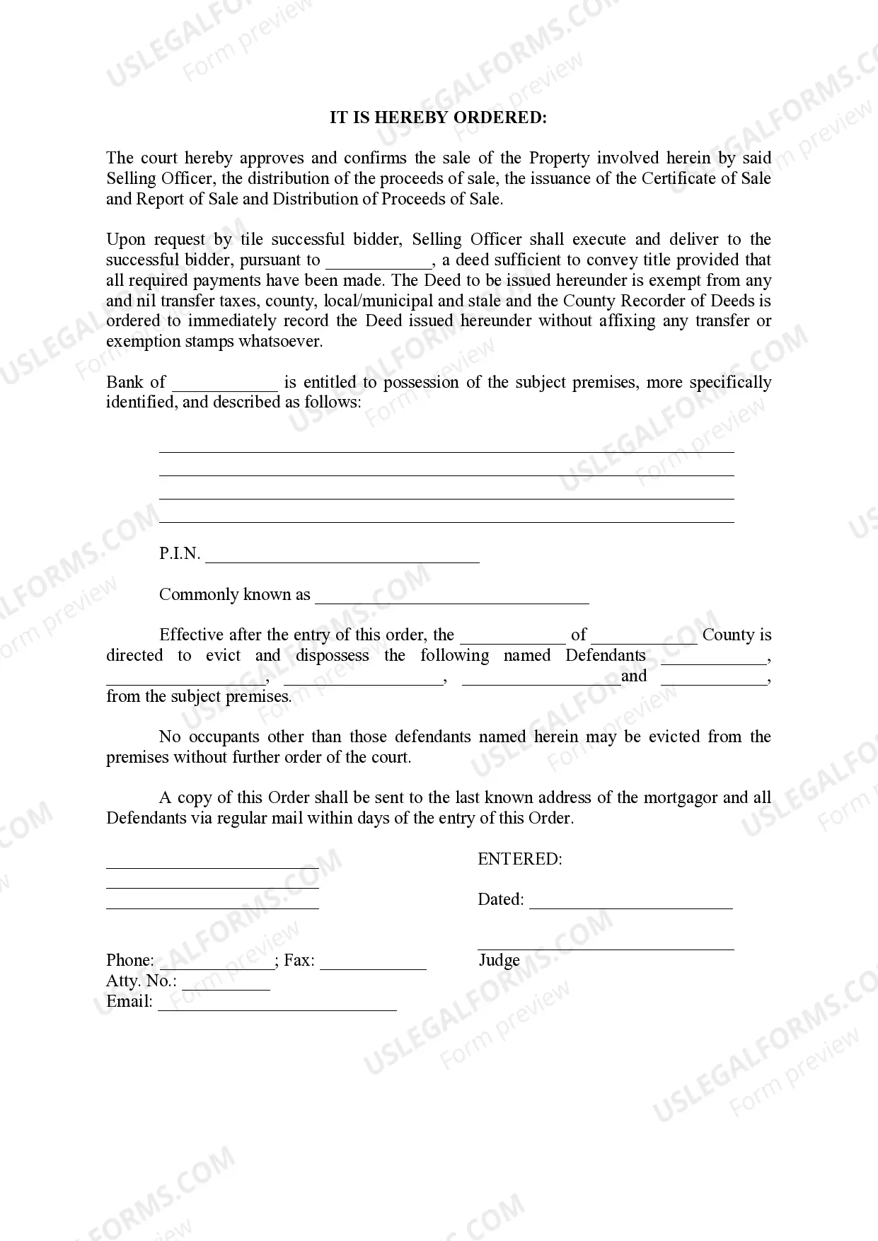 Preview Judicial Sale Deed