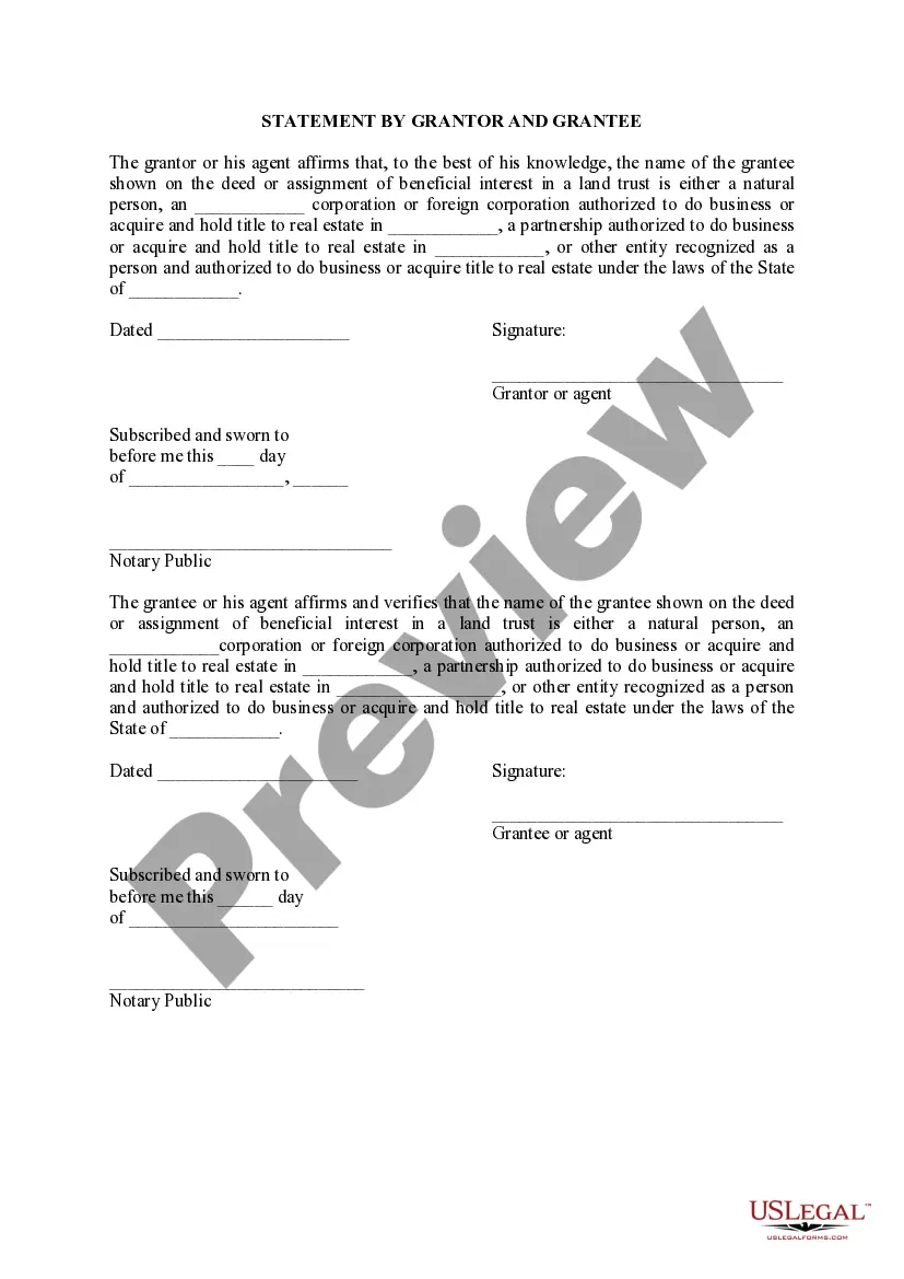 Preview Deed In Trust