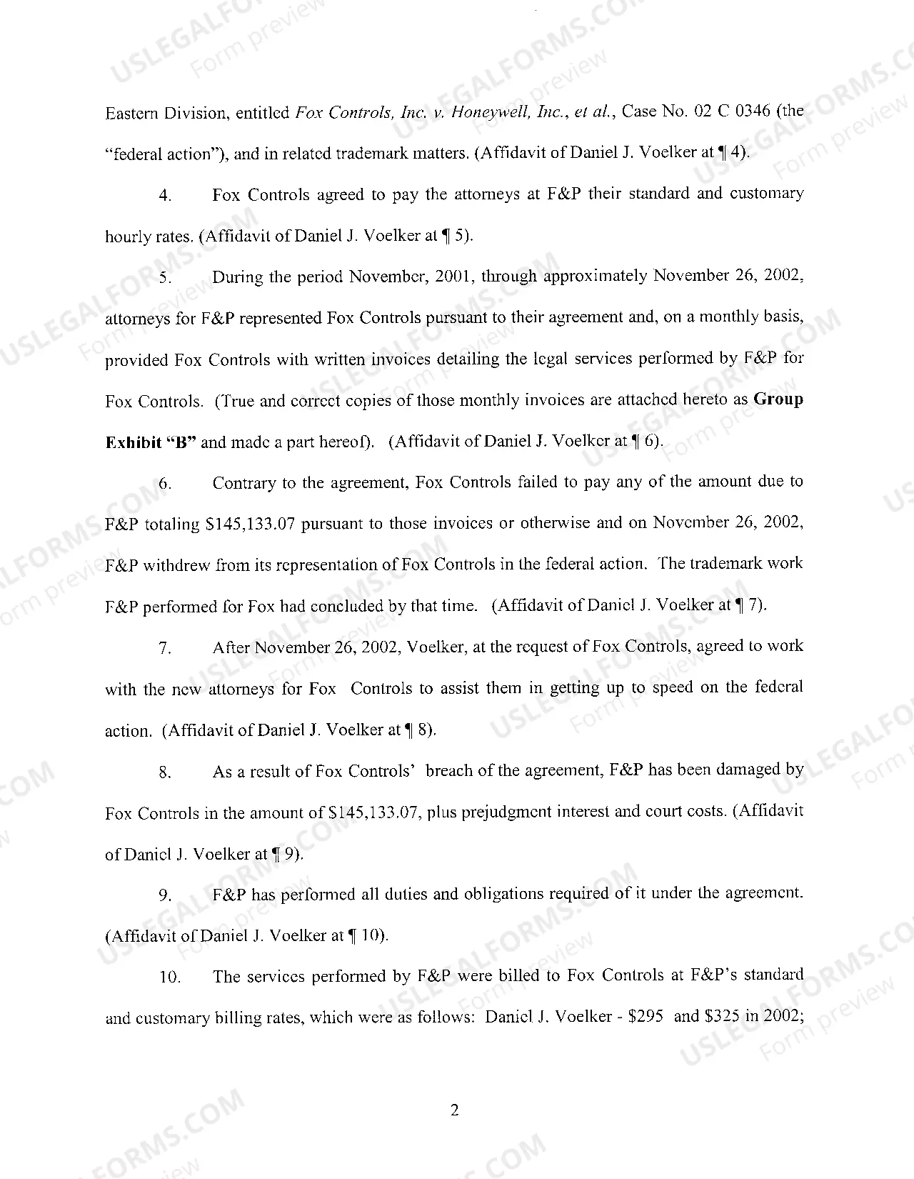 Preview A03 Motion For Summary Judgment Against Defendant