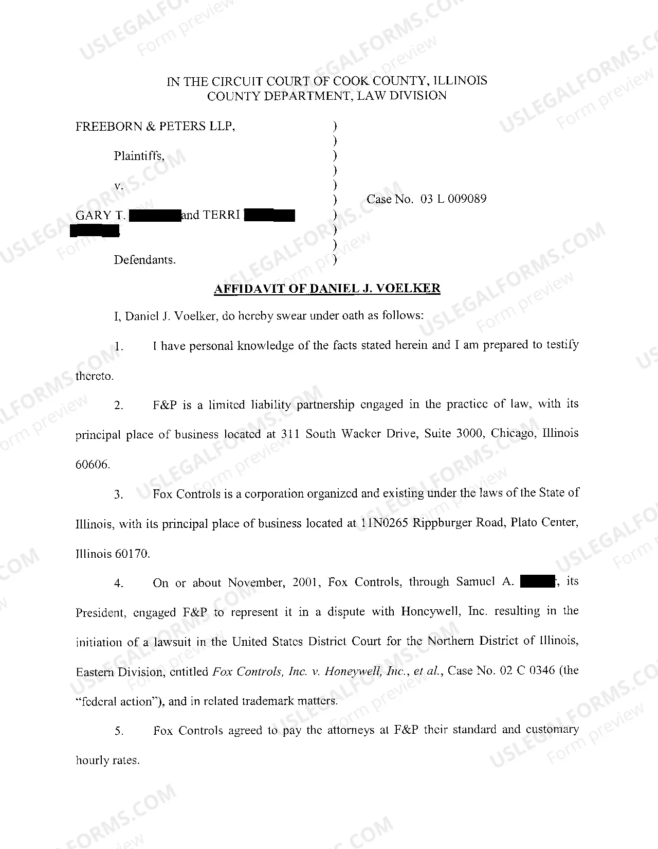 Preview A03 Motion For Summary Judgment Against Defendant