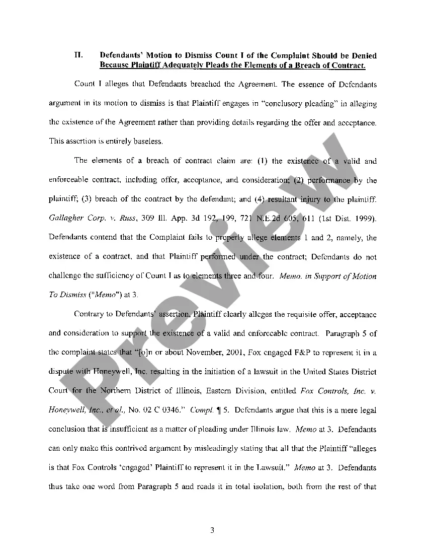 Get A05 Plaintiff's Response To Defendants' Motion To Dismiss Plaintiff's First Amended Complaint Preview A05 Plaintiff's Response To Defendants' Motion To Dismiss Plaintiff's First Amended Complaint