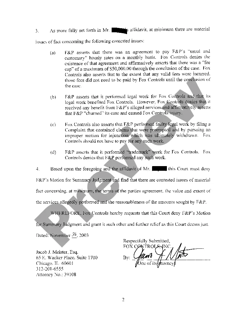 Get A07 Memorandum In Opposition To Motion For Summary Judgment Preview A07 Memorandum In Opposition To Motion For Summary Judgment