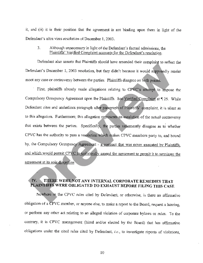 Preview A05 Plaintiffs' Opposition To Defendant's Motion To Dismiss