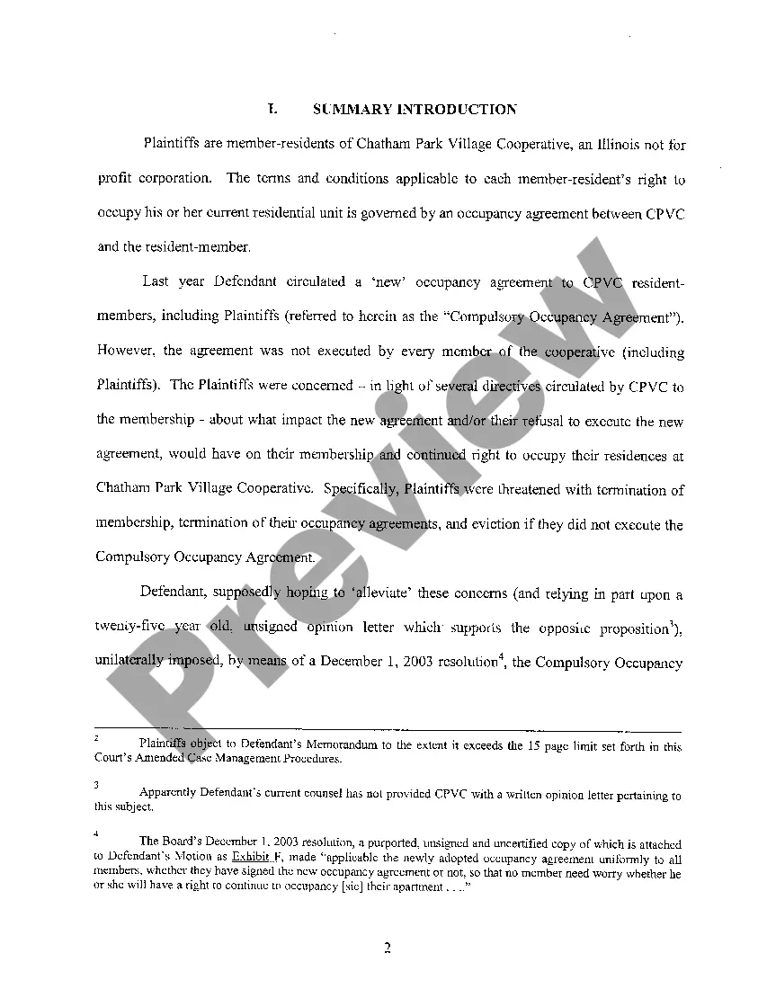 Preview A05 Plaintiffs' Opposition To Defendant's Motion To Dismiss