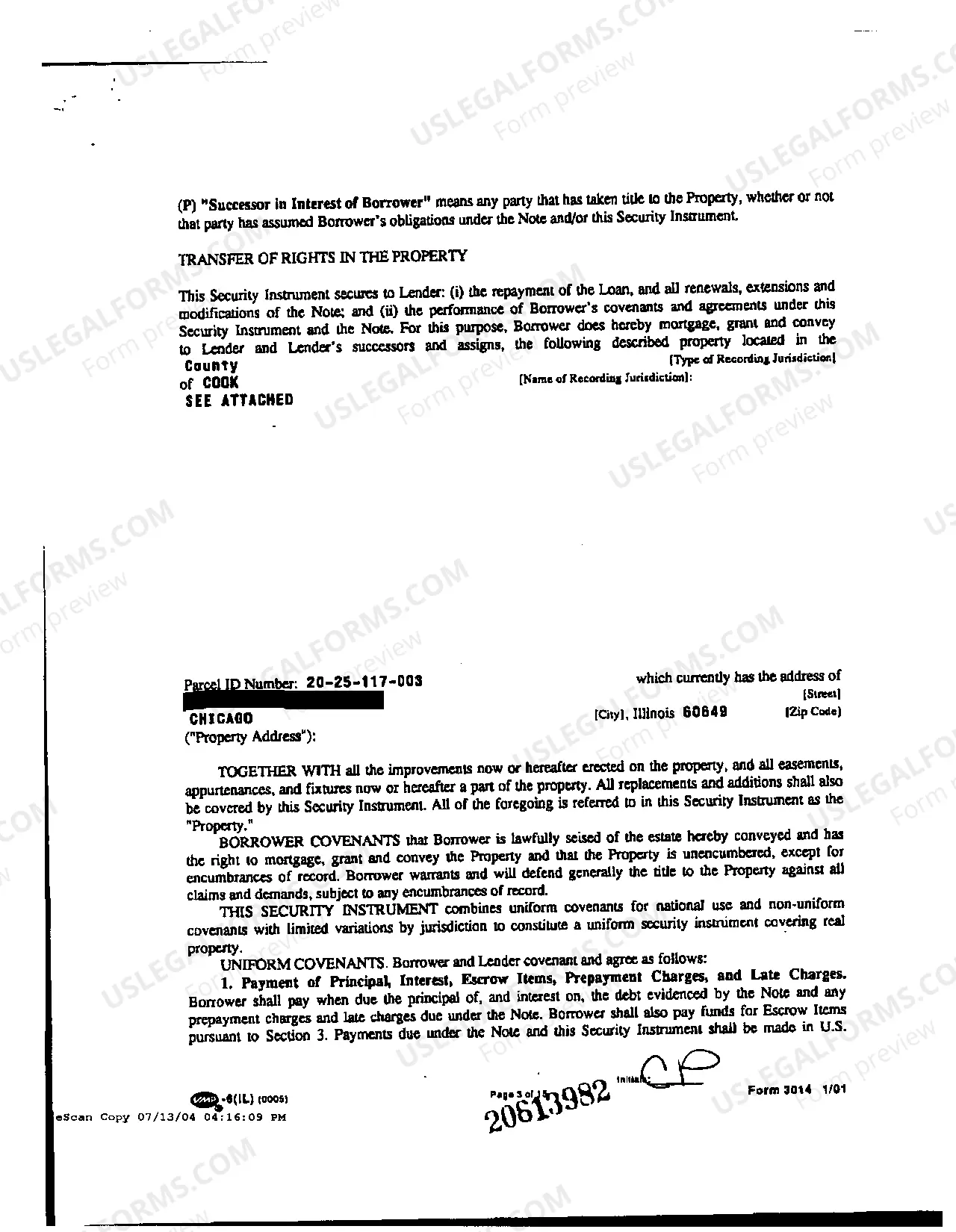 Preview A03 Exhibit B Mortgage