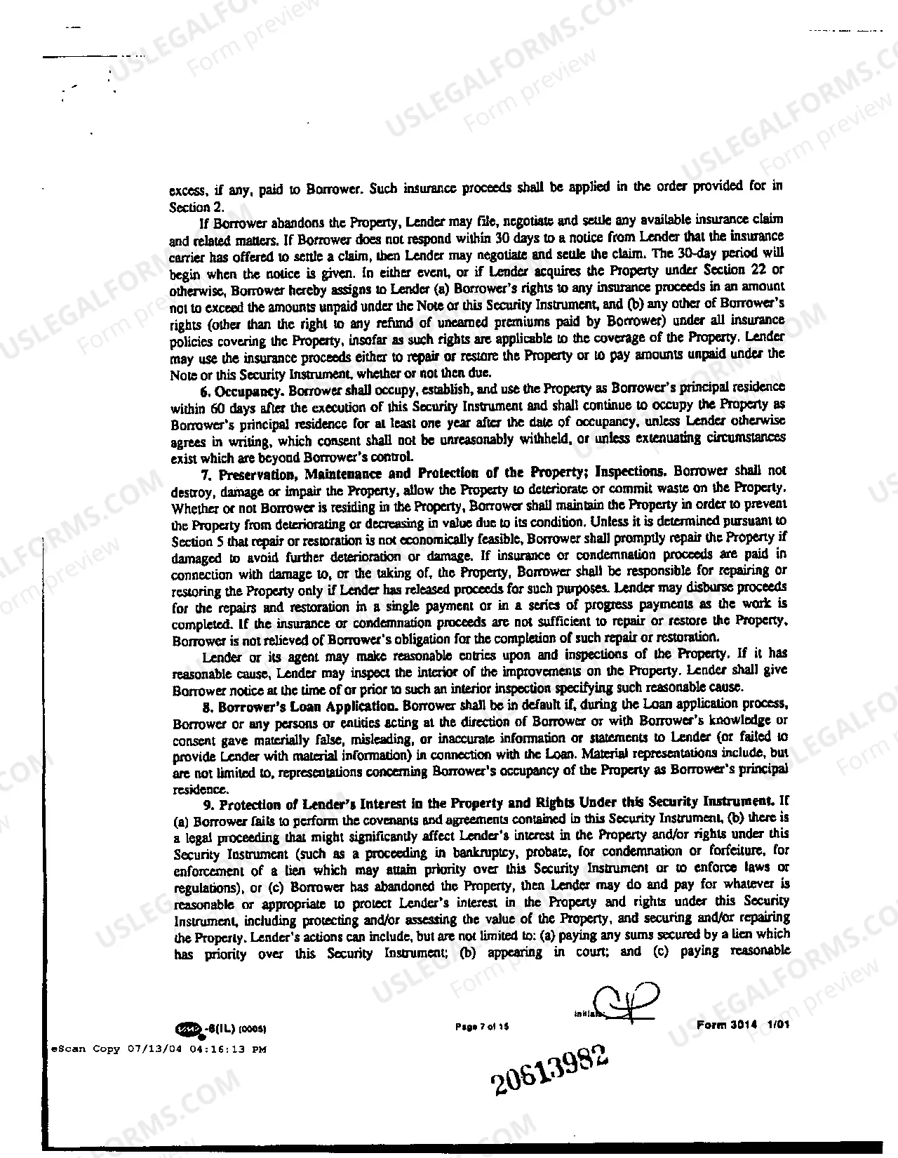 Preview A03 Exhibit B Mortgage