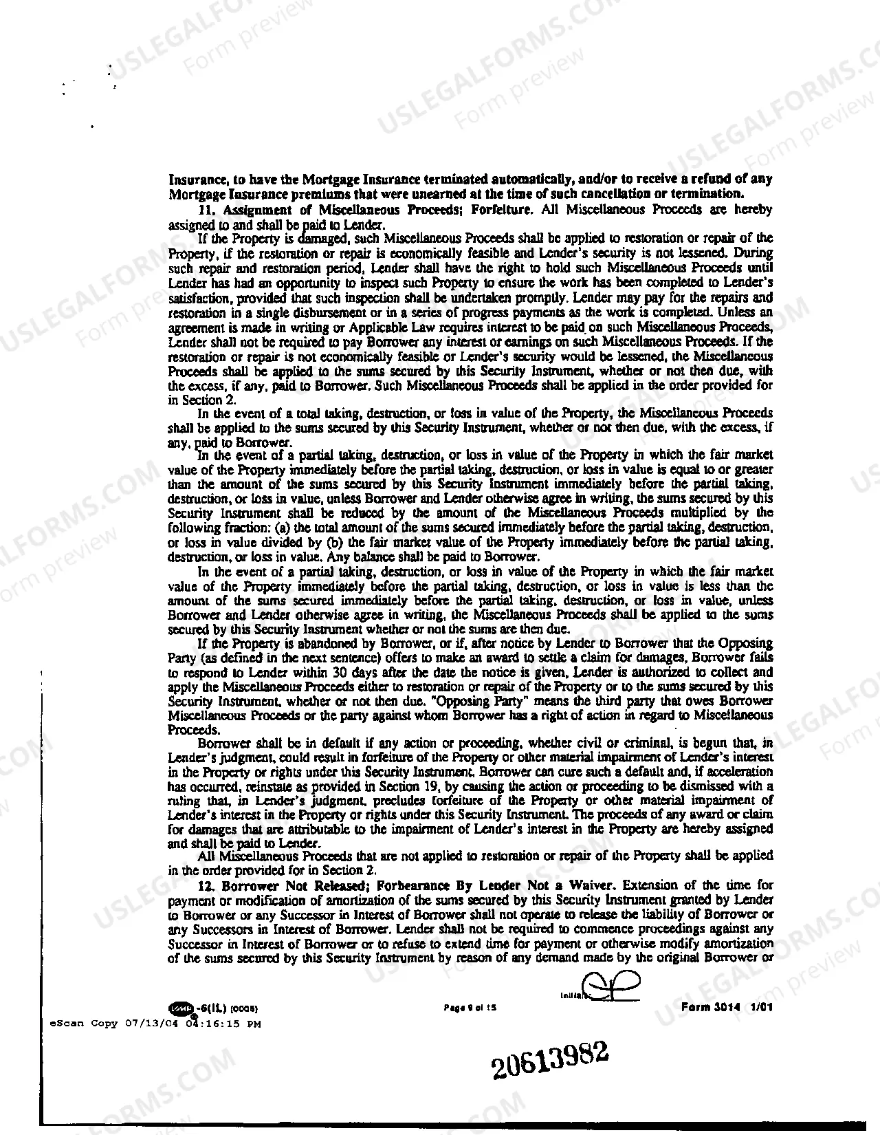 Preview A03 Exhibit B Mortgage