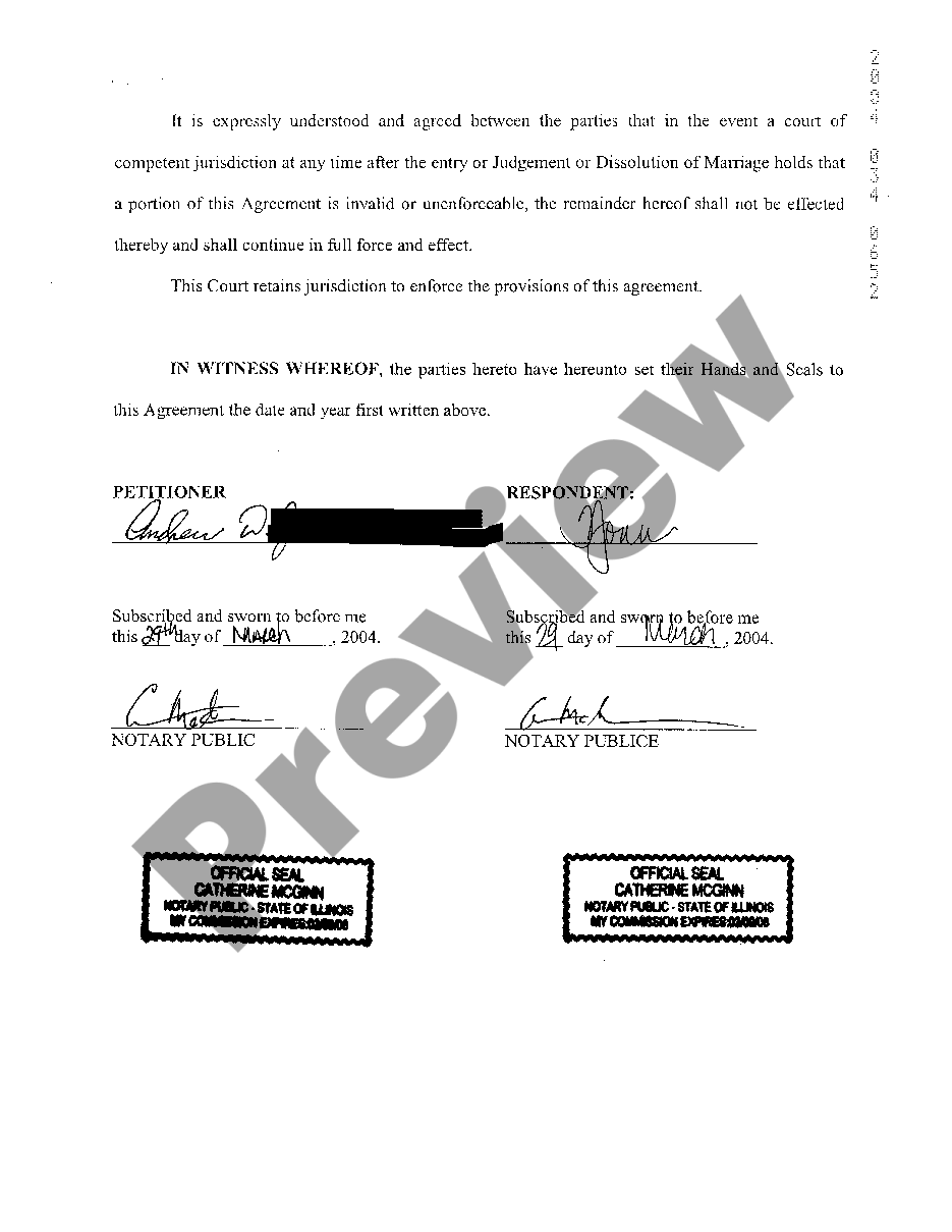 Illinois Judgment For Dissolution Of Marriage - Judgement Of ...