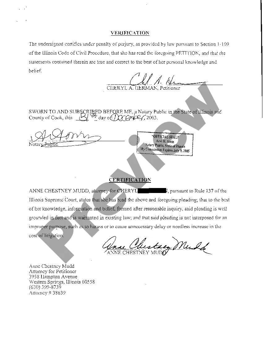 Get A02 Petition For Dissolution Of Marriage Preview A02 Petition For Dissolution Of Marriage
