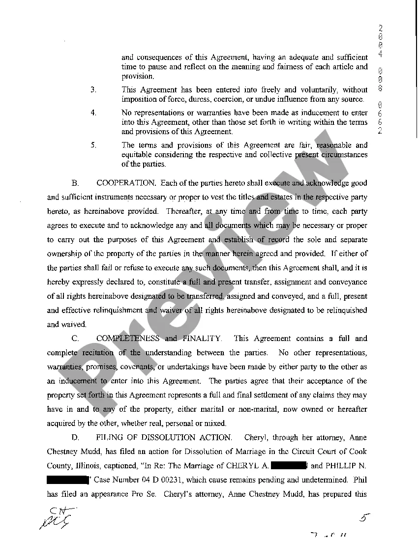 Preview A03 Judgment For Dissolution Of Marriage