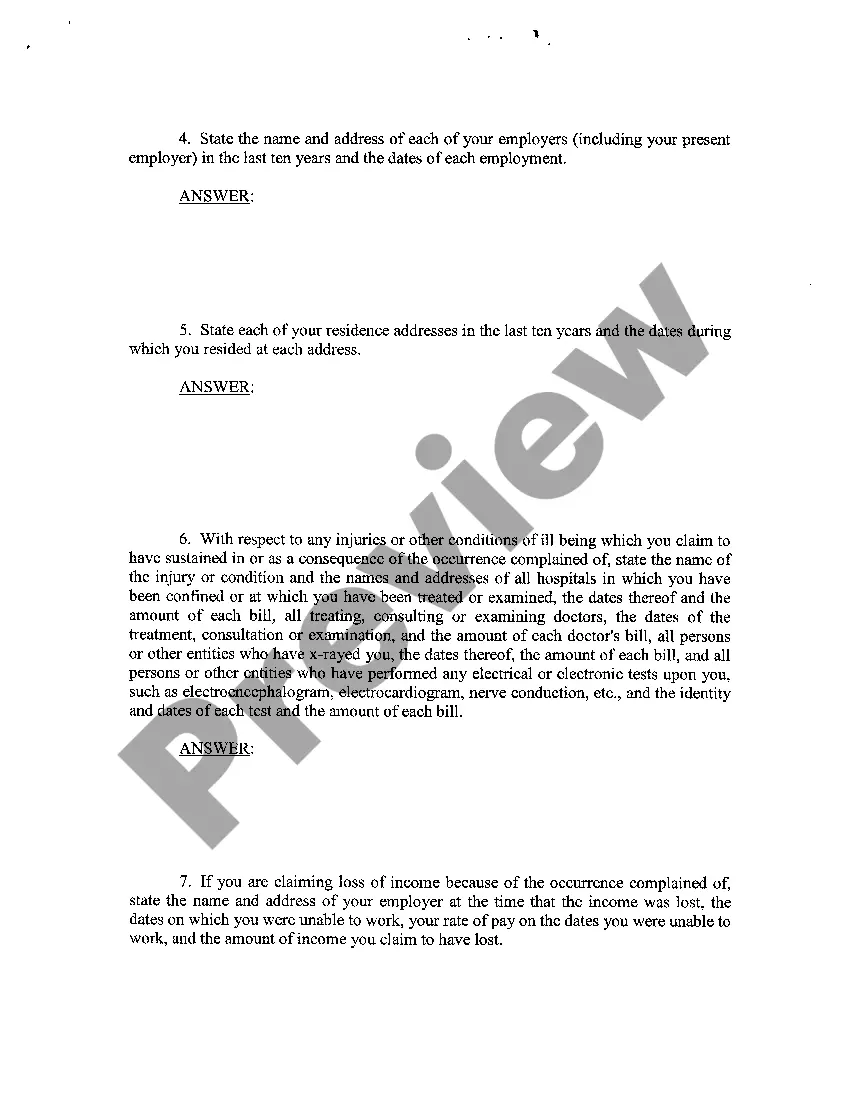 Preview A08 Interrogatories To The Plaintiff