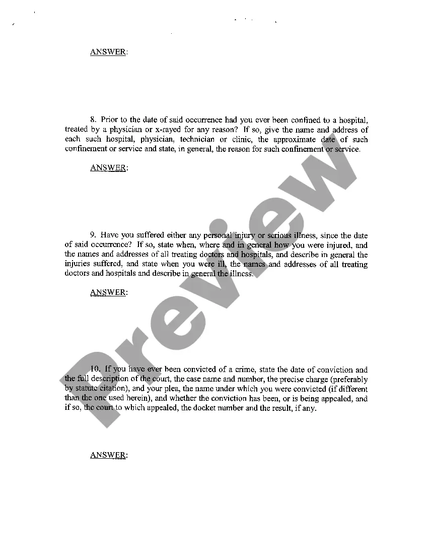 Preview A08 Interrogatories To The Plaintiff