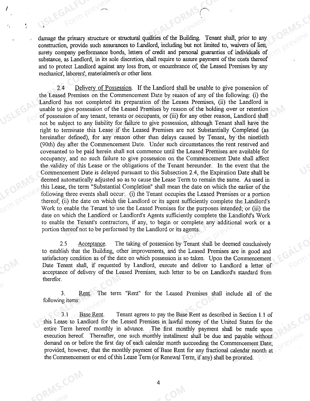 Preview A01 Complaint Alleging Nonpayment of Rent on Commercial Lease