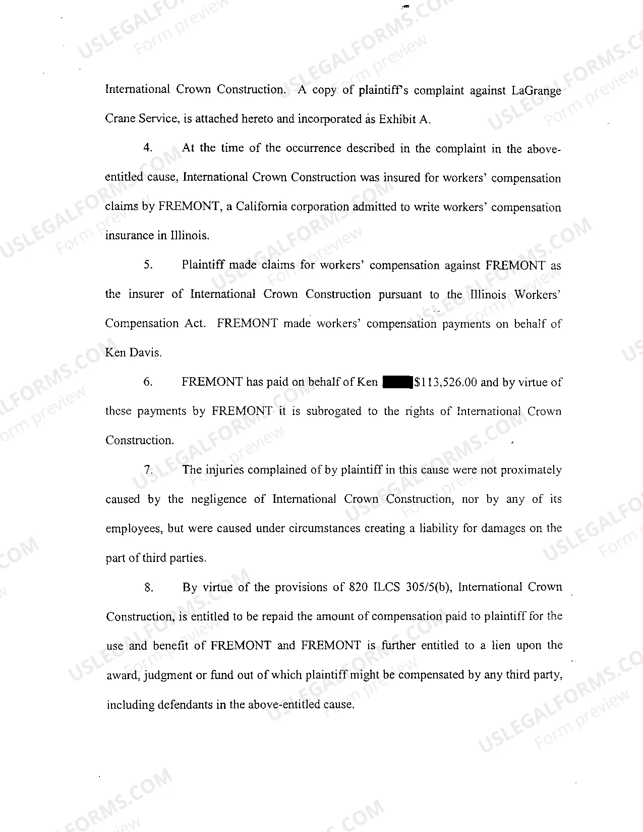 Preview A06 Routine Notice Of Motion for Leave to File Petition to Intervene