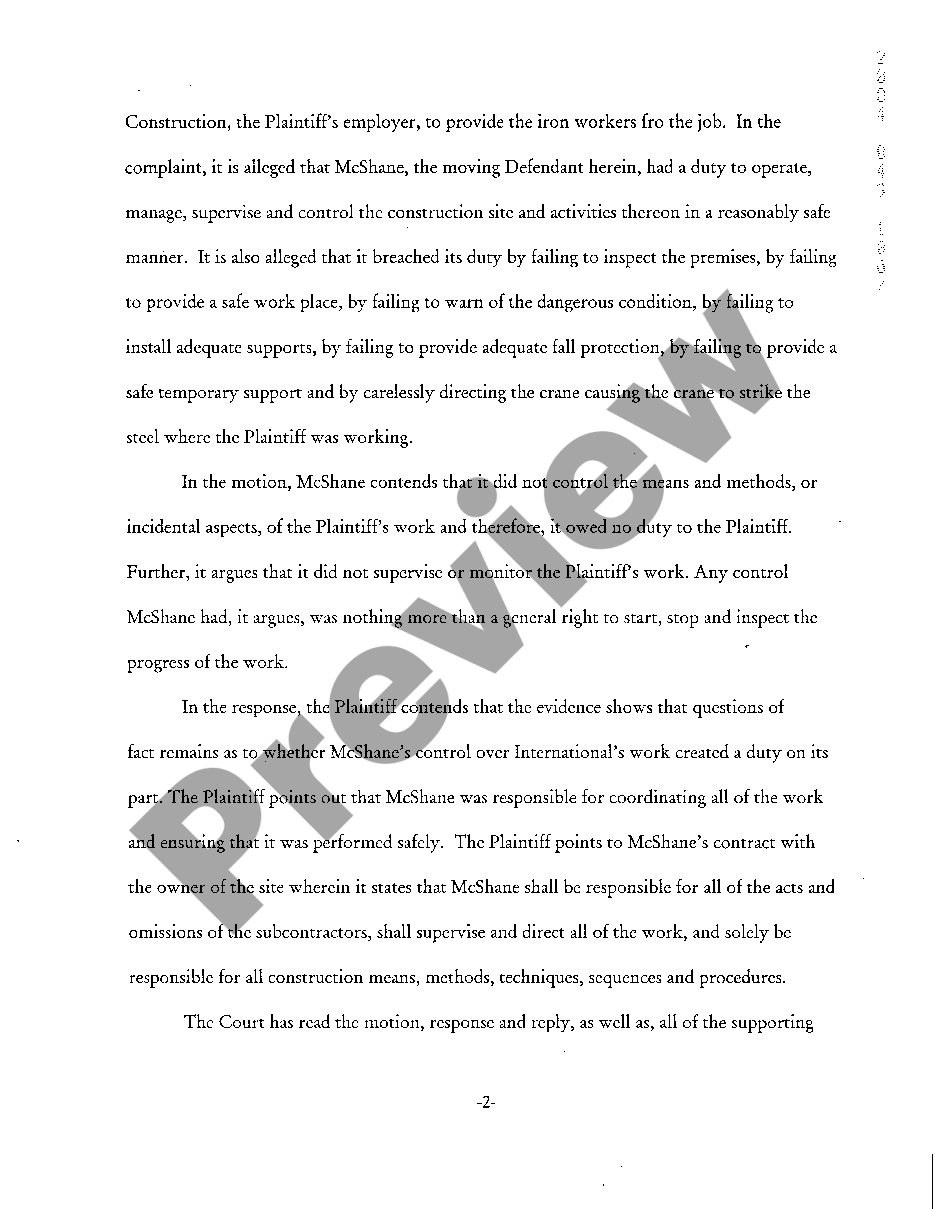 Chicago Illinois Memorandum Opinion And Order Granting Defendant's ...