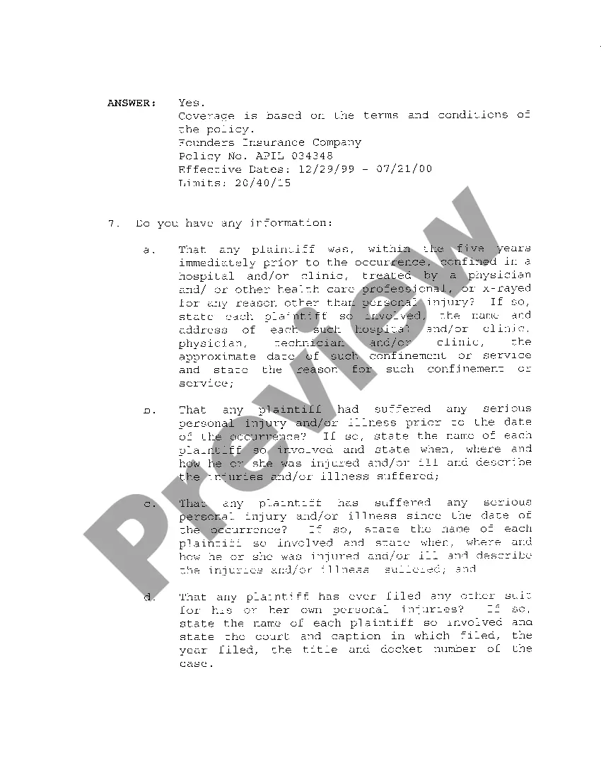 Get A08 Notice Of Filing Answer To Interrogatories Preview A08 Notice Of Filing Answer To Interrogatories