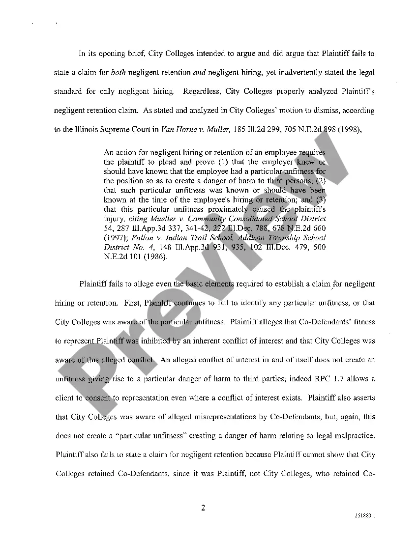 Preview A01 Motion to Dismiss Second Complaint