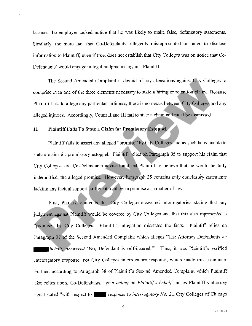 Preview A01 Motion to Dismiss Second Complaint