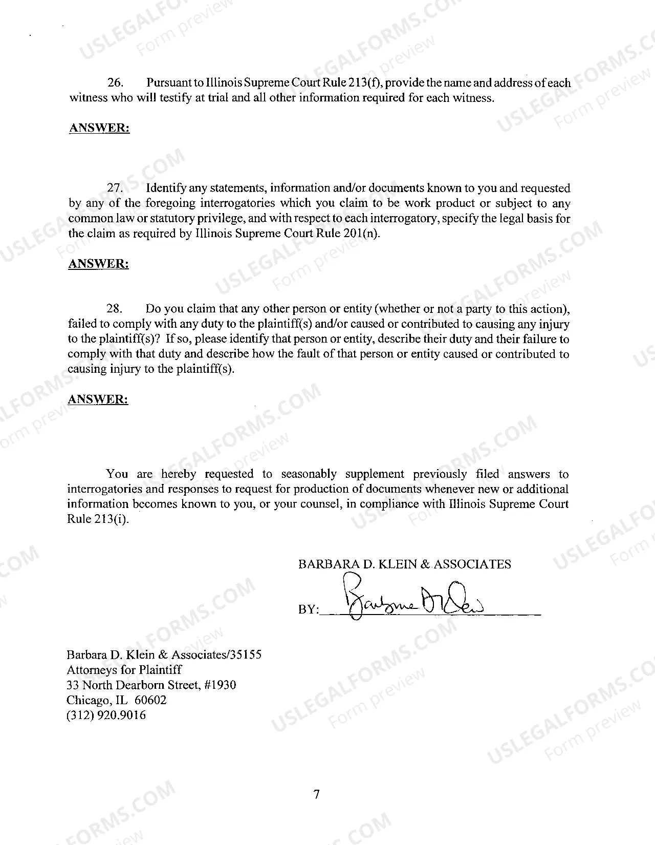 Preview A06 Interrogatories to Defendant Doctor