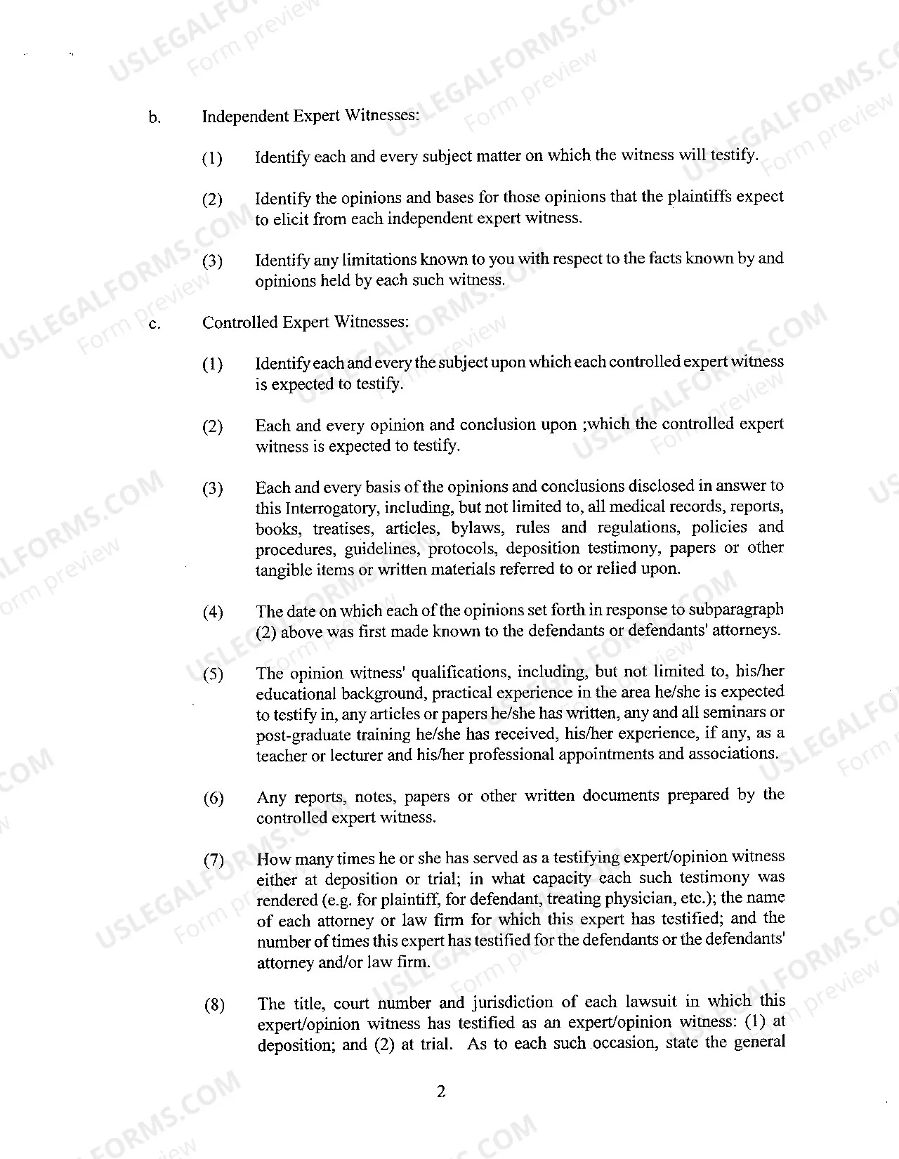 Preview A15 Supreme Court Rule 213 Interrogatories