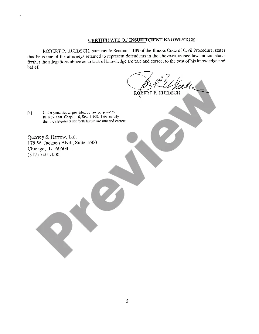 Get A18 Answer of Defendant to Plaintiff's Complaint at Law Preview A18 Answer of Defendant to Plaintiff's Complaint at Law